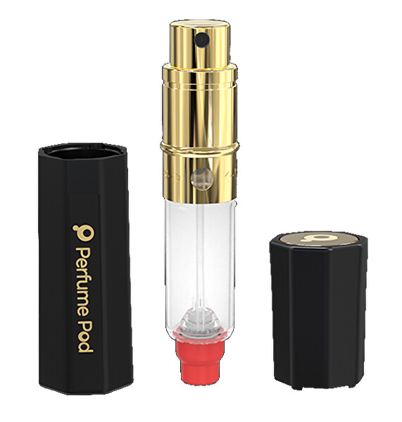 Pod Flora - plnitelný flakon 5 ml (černý)