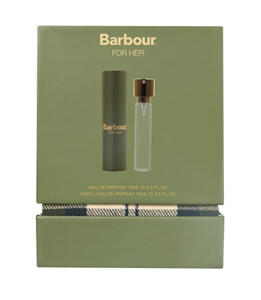 Barbour For Her - EDP 15 ml + plnitelný flakon 15 ml