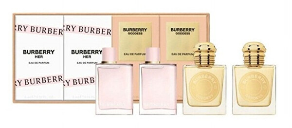 Burberry - Her - EDP 2 x 5 ml + Goddess - EDP 2 x 5 ml