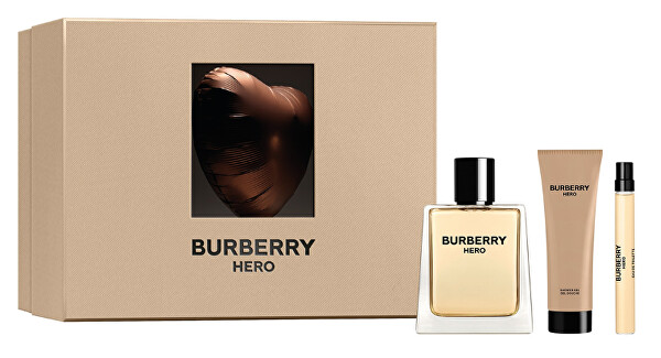 Burberry Hero - EDT 100 ml + sprchový gel 75 ml + EDT 10 ml