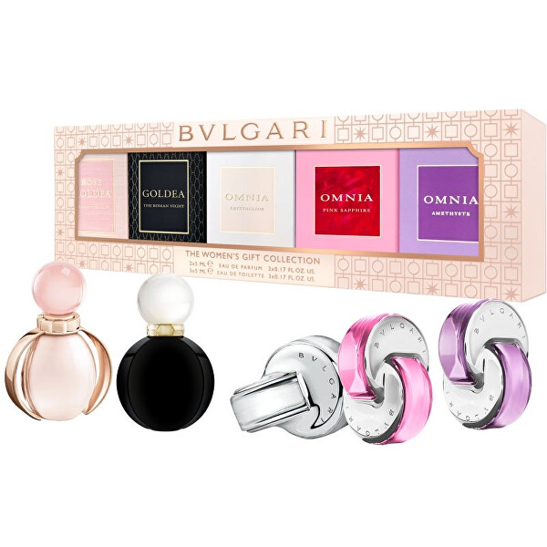 Miniatury - kolekce od značky Bvlgari pro ženy 5 x 5 ml