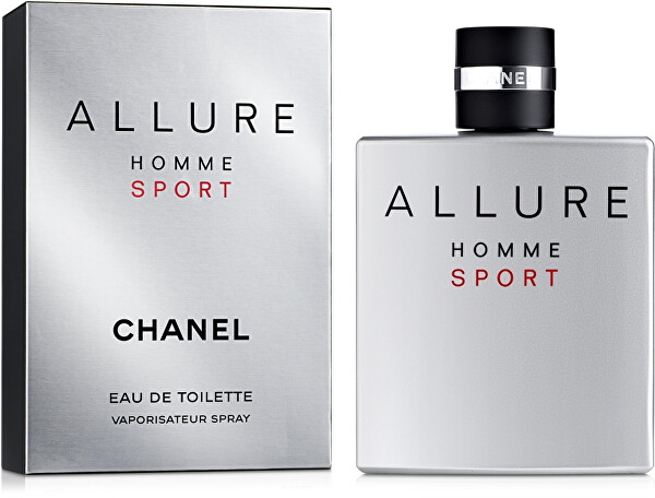 SLEVA - Allure Homme Sport - EDT - bez celofánu, chybí cca 1 ml