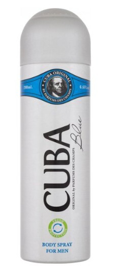 Blue - deodorant ve spreji