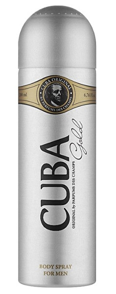 Cuba Gold - deodorant ve spreji