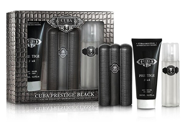 Prestige Black - EDT 90 ml + after shave 100 ml + tusfürdő 200 ml