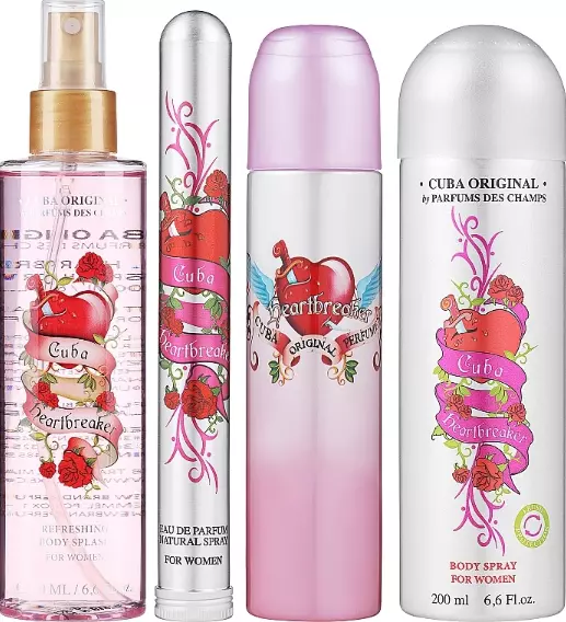 Heartbreaker - EDP 100 ml + deodorant ve spreji 200 ml + tělový sprej 200 ml + EDP 35 ml