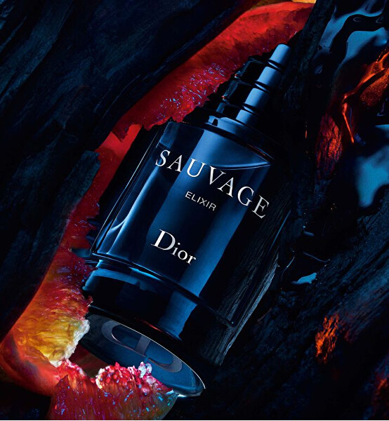 SLEVA - Sauvage Elixir - parfém - bez celofánu, chybí cca 2 ml