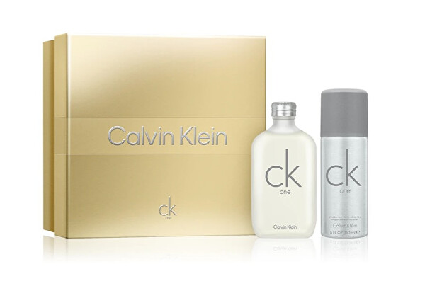 CK One - EDT 100 ml + deodorant ve spreji 150 ml