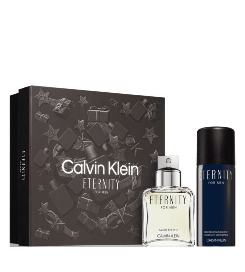 Eternity For Men - EDT 100 ml + deodorant ve spreji 150 ml