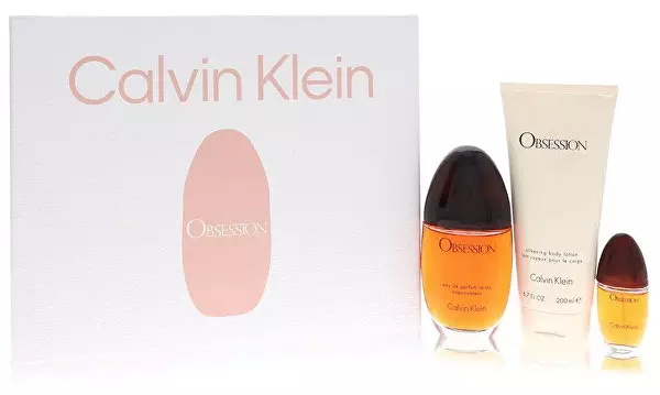 Obsession - EDP 100 ml + tělové mléko 200 ml + EDP 15 ml