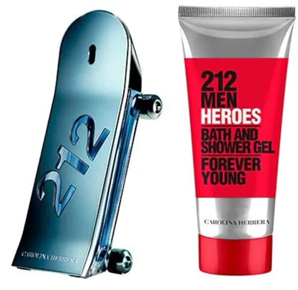 212 Heroes - EDT 90 ml + sprchový gel 100 ml