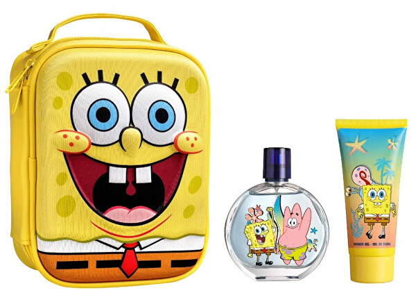 Spongebob - EDT 100 ml + sprchový gel 100 ml + batoh