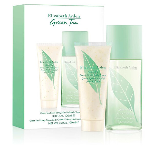 Green Tea - EDT 100 ml + tělový krém 100 ml