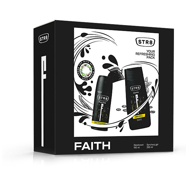 Faith - deodorant ve spreji 150 ml + sprchový gel 250 ml