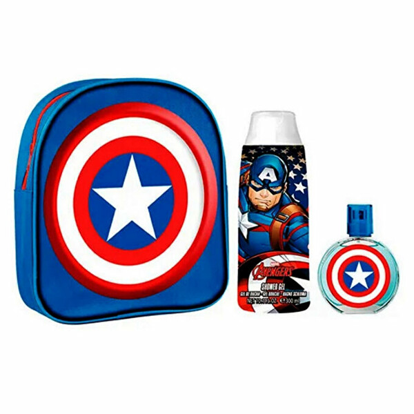 Captain America - EDT 50 ml + rucsac + gel de duș 300 ml
