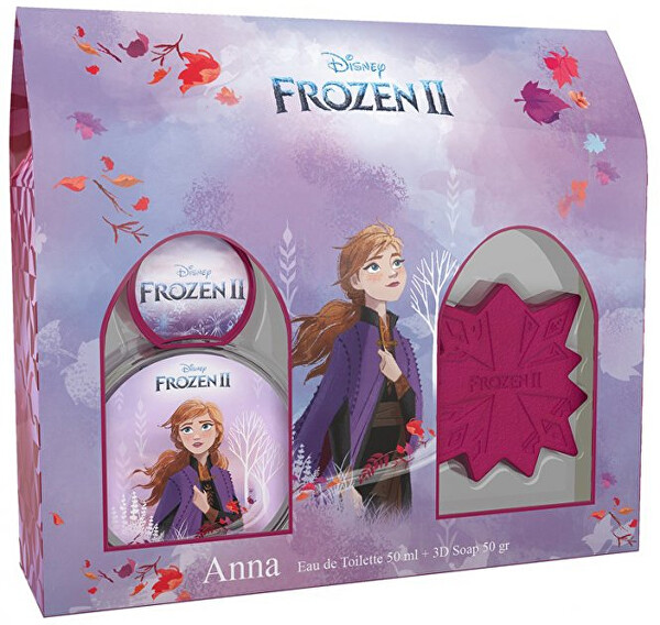 Disney Frozen II Anna - EDT 50 ml + mýdlo 50 g