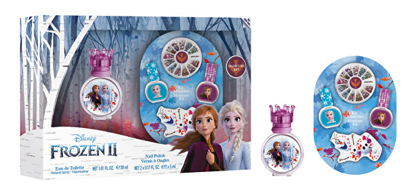 Disney Frozen II - EDT 30 ml + set de manichiură 