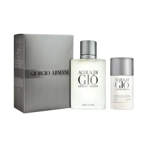 Acqua Di Gio Pour Homme - EDT 100 ml + tuhý deodorant 75 ml