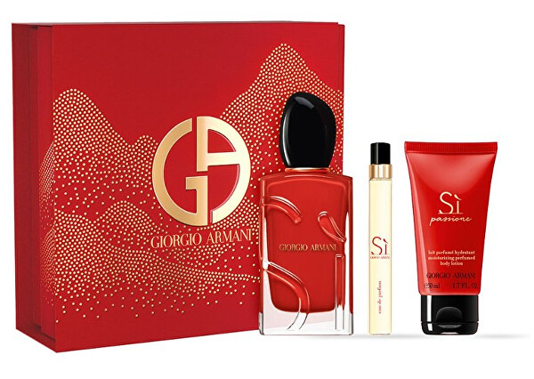 Sì Passione - EDP 100 ml + tělové mléko 50 ml + EDP 10 ml