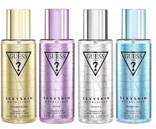 Sexy Skin Metallique Champagne - tělový závoj