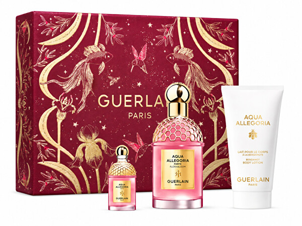 Aqua Allegoria Forte Florabloom - EDP 75 ml + tělové mléko 75 ml + miniatura 7,5 ml