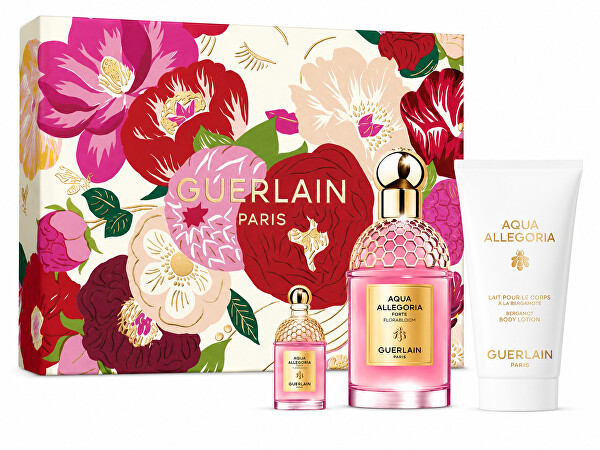 Aqua Allegoria Forte Florabloom - EDP 75 ml + tělové mléko 75 ml + miniatura 7,5 ml