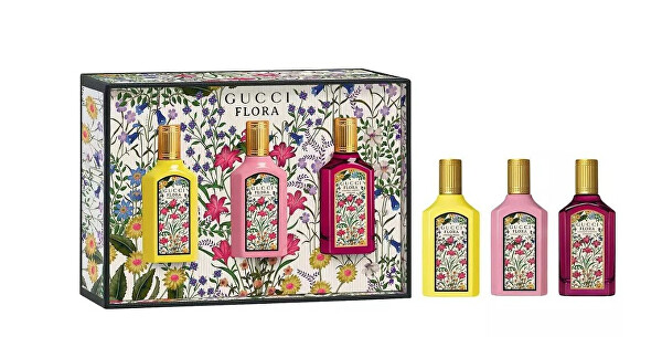 Gucci Gorgeous Flora - EDP 3 x 5 ml