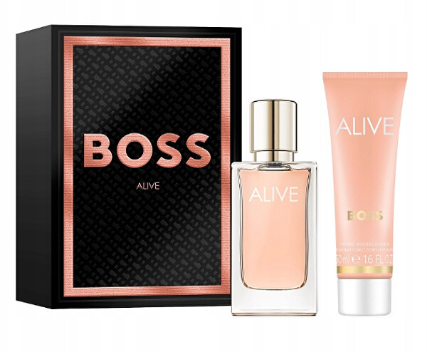 2. JAKOST -  Boss Alive - EDP 30 ml + tělové mléko 50 ml