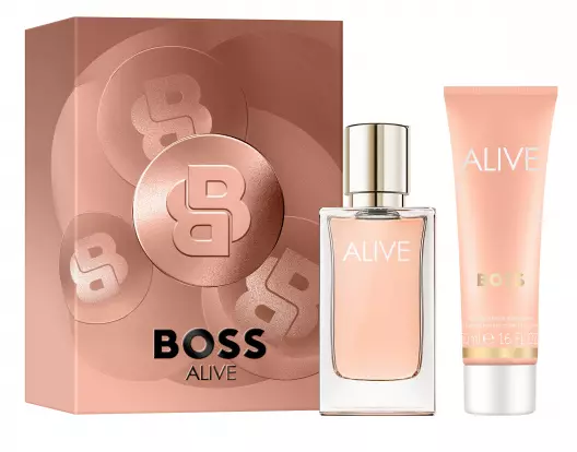2. JAKOST -  Boss Alive - EDP 30 ml + tělové mléko 50 ml