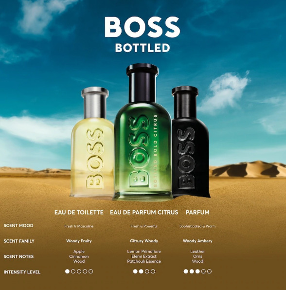 Boss Bottled Bold Citrus - EDP