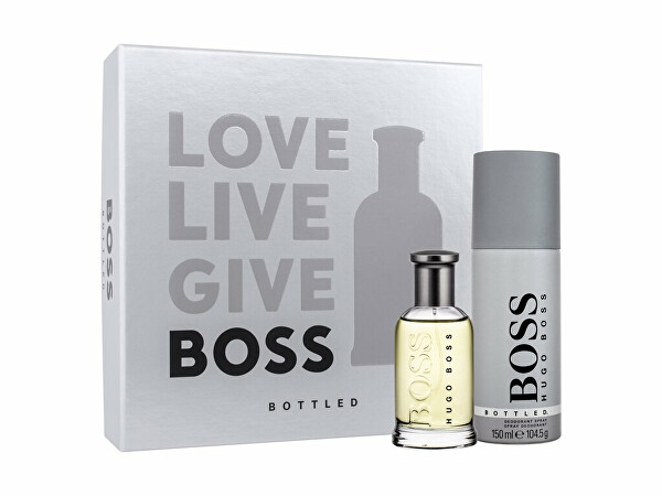 Boss No. 6 Bottled - EDT 50 ml + deodorant ve spreji 150 ml