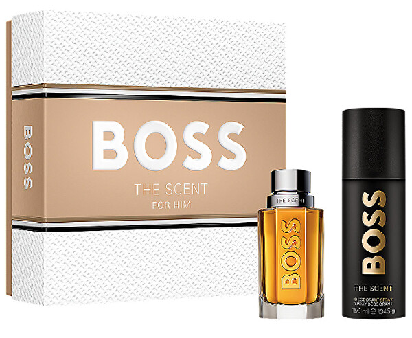Boss The Scent - EDT 50 ml + deodorant ve spreji 150 ml