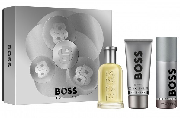Boss No. 6 Bottled - EDT 100 ml + sprchový gel 100 ml + deodorant ve spreji 150 ml