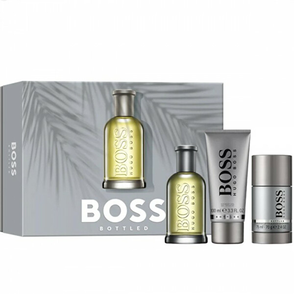 Boss No. 6 Bottled - EDT 100 ml + gel de duș 100 ml + deodorant solid 75 ml