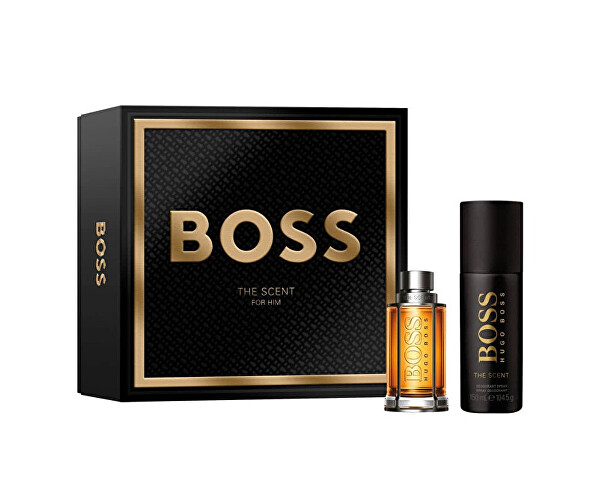 Boss The Scent - EDT 50 ml + deodorant ve spreji 150 ml