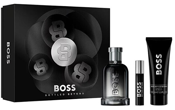 Hugo Boss Bottled Beyond - EDP 100 ml + sprchový gel 100 ml + EDP 10 ml