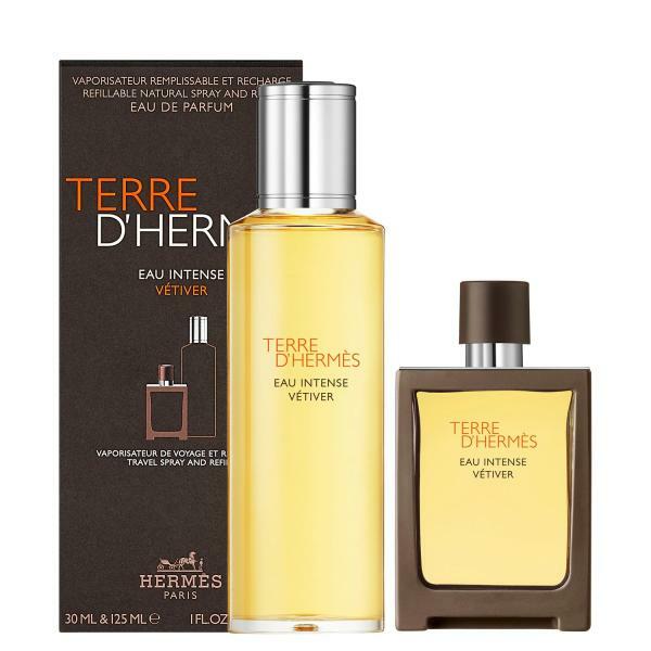 Terre D`Hermes Eau Intense Vetiver - EDP 30 ml (ricaricabile) + ricarica 125 ml