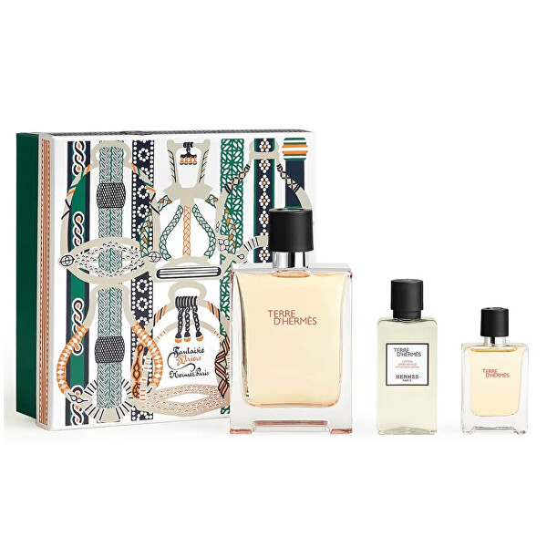 Terre D´ Hermes - EDT 100 ml + after shave 40 ml + EDT 12,5 ml 12,5 ml
