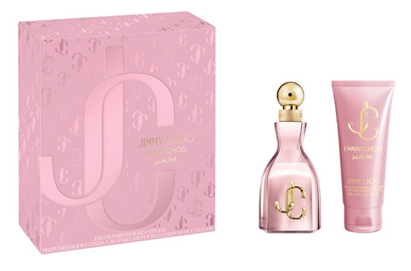 I Want Choo With Love - EDP 60 ml + loțiune de corp 100 ml