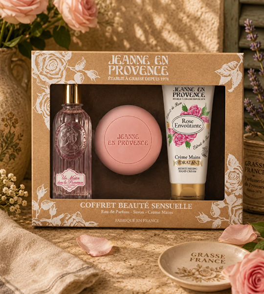 Beauté Sensuelle - EDP 60 ml + tuhé mýdlo 100 g + krém na ruce 75 ml