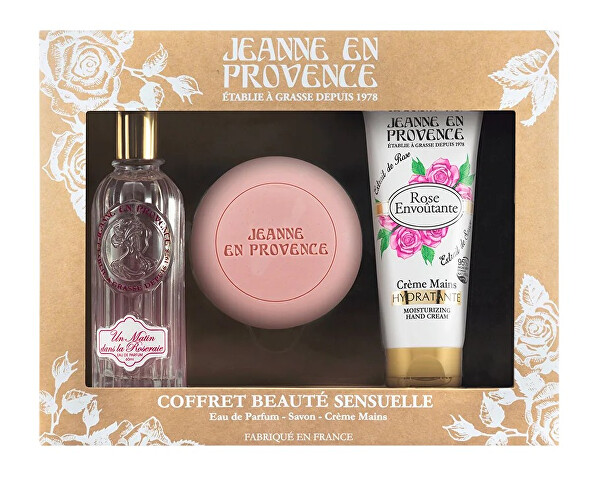 Beauté Sensuelle - EDP 60 ml + tuhé mýdlo 100 g + krém na ruce 75 ml