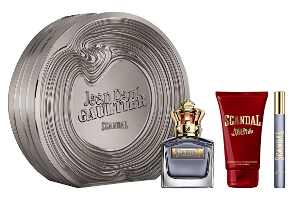 Scandal For Him - EDT 100 ml + sprchový gél 75 ml + EDT 10 ml