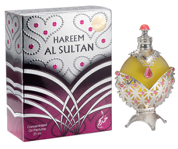 Hareem Sultan Silver – konzentriertes Parfümöl ohne Alkohol