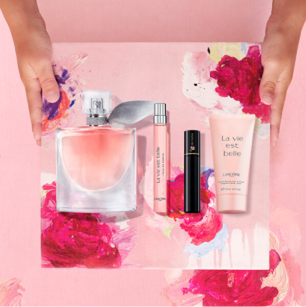 La Vie Est Belle - EDP 50 ml + EDP 10 ml + tělové mléko 50 ml + řasenka 2 ml