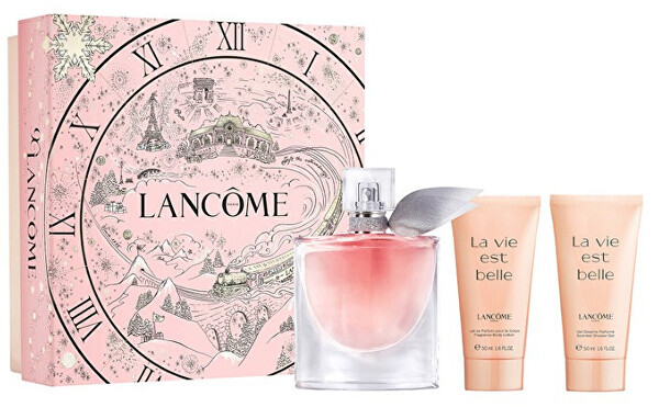 La Vie Est Belle - EDP 50 ml + sprchový gel 50 ml + tělové mléko 50 ml