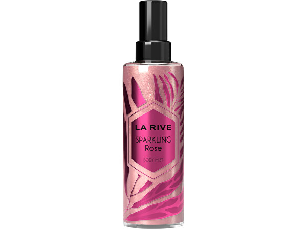 Sparkling Rose - třpytivý tělový sprej