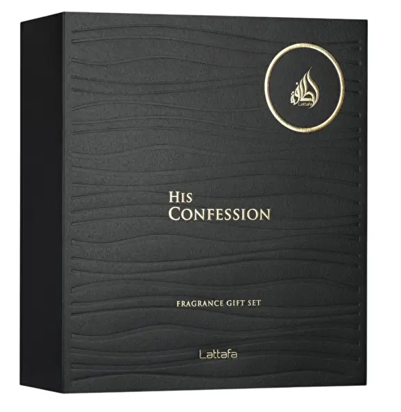 His Confession - EDP 100 ml + sprchový gel 100 ml + EDP 12 ml