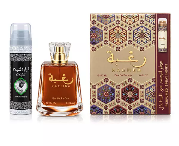 Raghba - EDP 100 ml + deodorant ve spreji 50 ml