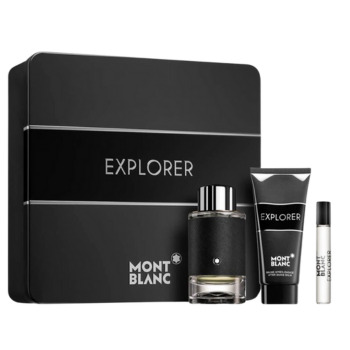 Explorer - EDP 100 ml + sprchový gel 100 ml + EDP 7,5 ml