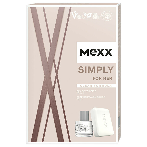Simply For Her - EDT 20 ml + szappan 75 g